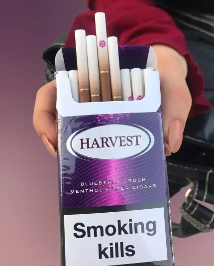 Harvest Blueberry Crush Superslim Sigara