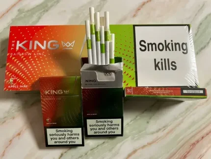 King Rainbow Line Apple Mint Sigara