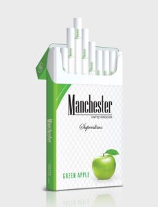 Manchester Green Apple Sigara