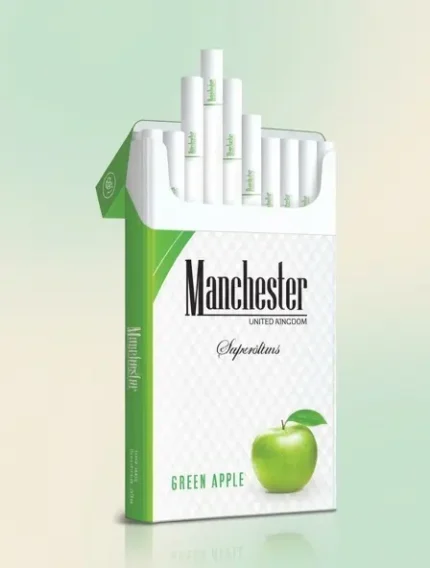 Manchester Green Apple Sigara
