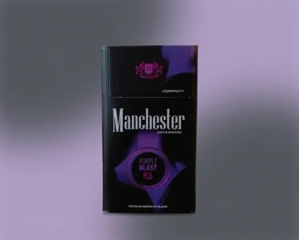 Manchester Queen Compact Purple Blast Sigara