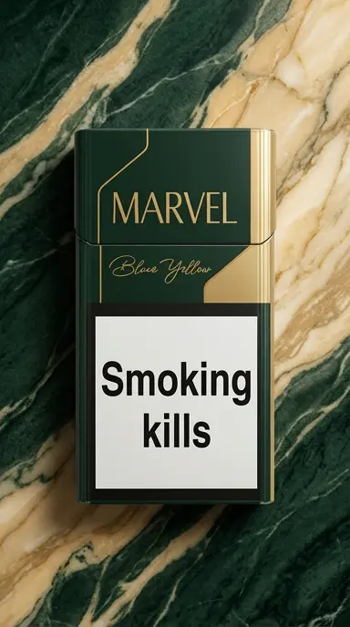 Marvel Black Yellow Sigara
