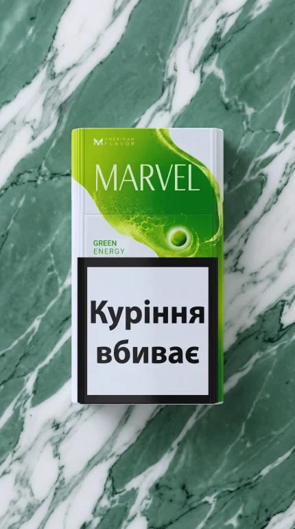 Marvel Green Energy Sigara