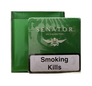 Senator Double Apple Sigara Metal Kutu