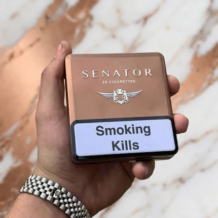 Senator Special Dark Crema Sigara Metal Kutu