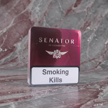 Senator Special Pipe Tobacco Sigara Metal Kutu
