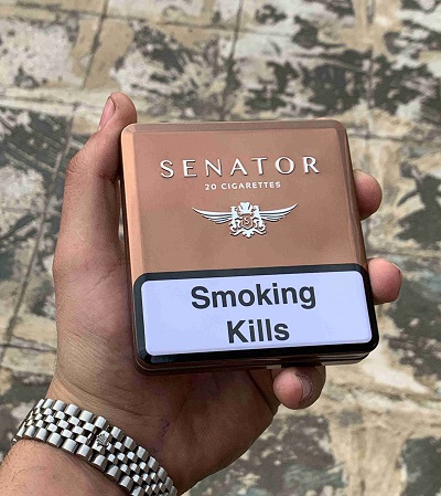 Senator Special Dark Crema Sigara Metal Kutu